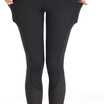 689c4445c99b5765a3b911a2430dfb7ded2ea341824a81b503191.jpg RAYPOSE Womens Workout Leggings for Women with Pockets Plus Size Gym High Waist Capri Yoga Pants Women with Mesh Cut Out