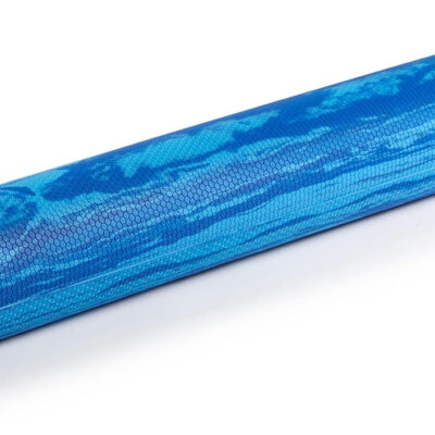OPTP PRO-Roller Soft Density Foam Roller – Low Density Soft Foam Roller for Physical Therapy, Pilates, Yoga Foam Roll Exercises, and Muscle Recovery- Blue 36" x 6"