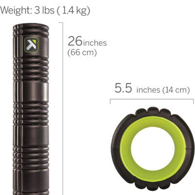 689c4ff1f20439a2583f037769324773e576e6c6aace09479e485.jpg TRIGGERPOINT Performance Therapy Grid Patented Multi-Density Foam Massage Roller Exercise, Deep Tissue&Muscle Recovery Relieves Muscle Pain & Tightness, Improves Mobility & Circulation
