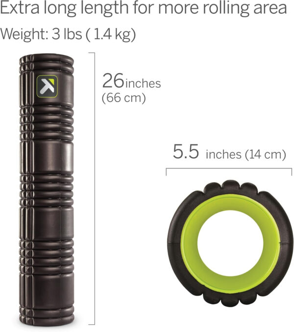 689c4ff1f20439a2583f037769324773e576e6c6aace09479e485.jpg TRIGGERPOINT Performance Therapy Grid Patented Multi-Density Foam Massage Roller Exercise, Deep Tissue&Muscle Recovery Relieves Muscle Pain & Tightness, Improves Mobility & Circulation