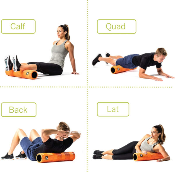 689c500c052c54583aed295d97e8d35d3abd62f0823e090ead424.jpg TRIGGERPOINT Performance Therapy Grid Patented Multi-Density Foam Massage Roller Exercise, Deep Tissue&Muscle Recovery Relieves Muscle Pain & Tightness, Improves Mobility & Circulation