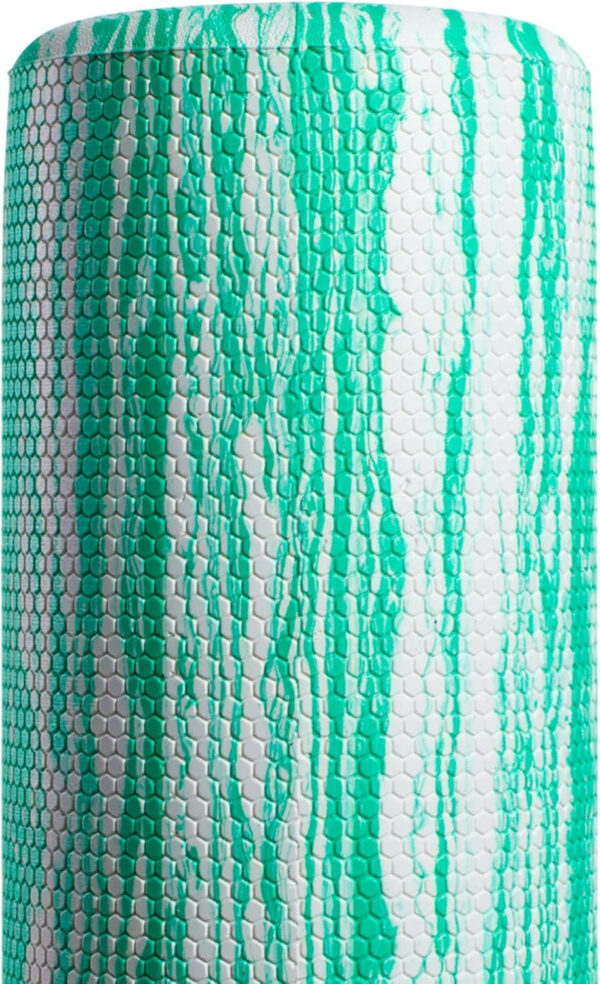 OPTP PRO-ROLLER Standard Density Foam Roller - Durable Roller for Back Massage, Deep Tissue Foam Roller Exercises, Stretching, Fitness, Yoga and Pilates - 36 Inches by 6 Inches, Blue