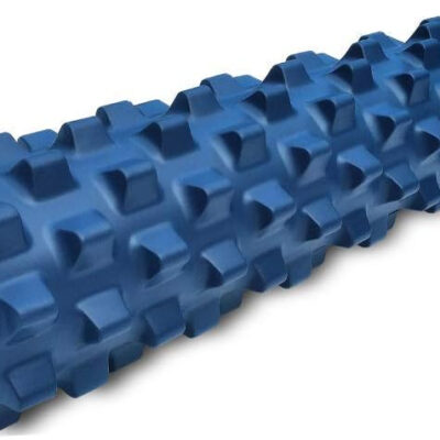 RumbleRoller Original Textured Foam Roller - Deep Tissue, Self Myofacial Release Massage Therapy Roller