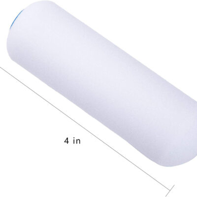 689c520f4a3b3a9405617109d74dfd6f6b64cbfb8585dc68a2770.jpg Mister Rui 10 Pack 4 Inch High Density Foam Paint Roller Covers - Small Mini Rollers for Painting Walls, Cabinets, Cupboards, Doors