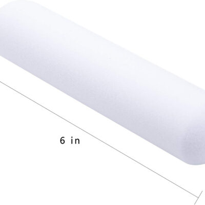 689c5223e1e7c265e3400249addbf41064961bdd3556af1fff889.jpg Mister Rui 10 Pack 4 Inch High Density Foam Paint Roller Covers - Small Mini Rollers for Painting Walls, Cabinets, Cupboards, Doors