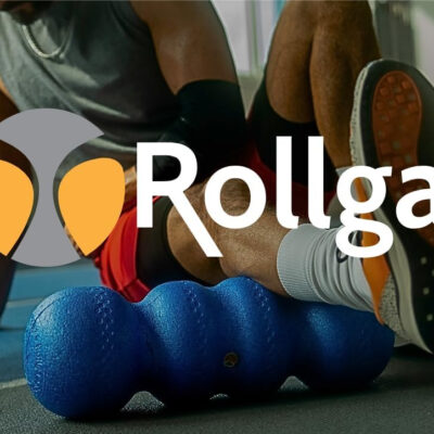 Rollga PRO - The Better Foam Roller for Physical Therapy. Deep Tissue Massage Roller for Muscle Recovery, Back Pain Relief & Flexibility. Yoga & Pilates Exercise Roller. Beginner & Athlete Approved.