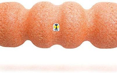 Rollga PRO - The Better Foam Roller for Physical Therapy. Deep Tissue Massage Roller for Muscle Recovery, Back Pain Relief & Flexibility. Yoga & Pilates Exercise Roller. Beginner & Athlete Approved.