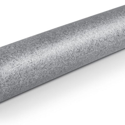 OPTP Silver AXIS Foam Roller, Moderate Density for Sports Medicine, Physical Therapy, Pilates, Yoga - Myofascial Release on Trigger Points (Silver Moderate Density, 36" x 6" Round)