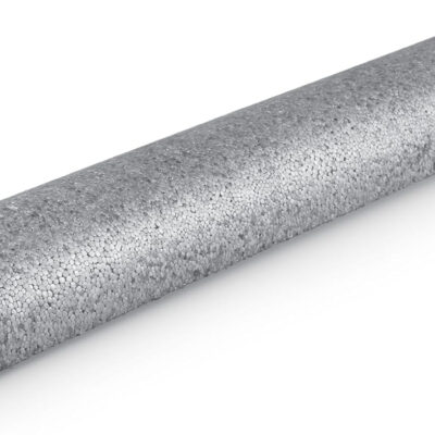 OPTP Silver AXIS Foam Roller, Moderate Density for Sports Medicine, Physical Therapy, Pilates, Yoga - Myofascial Release on Trigger Points (Silver Moderate Density, 36" x 6" Round)