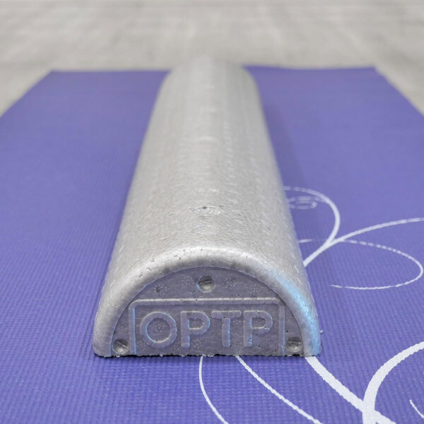 OPTP Silver AXIS Foam Roller, Moderate Density for Sports Medicine, Physical Therapy, Pilates, Yoga - Myofascial Release on Trigger Points (Silver Moderate Density, 36" x 6" Round)