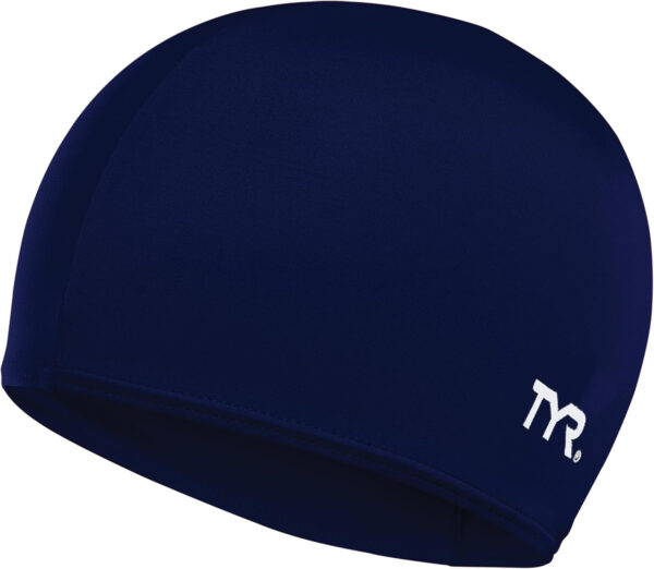 TYR Lycra Fiber Adult Swim Cap for Women and Men - Recreational and Training Cap for Lap Swimming, Casual Use - UPF 50+ Sun Protection - Nylon/Lycra