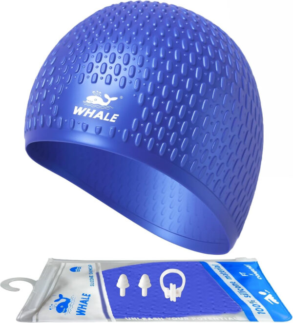 689c55d283451697e94861eeb0d5f90d6a87f1226642394b39f75.jpg Large Swim Cap Silicone Swim Cap Keep Your Hair Dry While Swimming