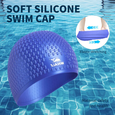 689c55dc30161fcf6920654cba1af26ceb3c32521870481bcdc62.jpg Large Swim Cap Silicone Swim Cap Keep Your Hair Dry While Swimming