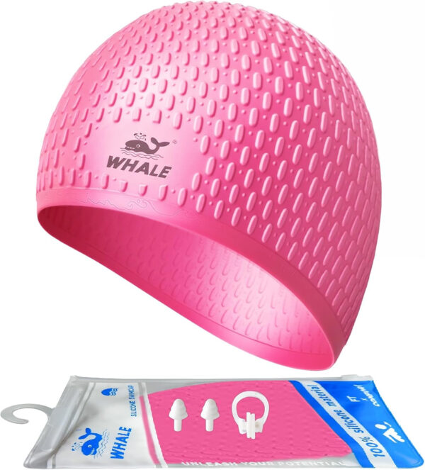 689c55dfecd395bf6bf749511b63ee6ec85a8ee6e5641737b564b.jpg Large Swim Cap Silicone Swim Cap Keep Your Hair Dry While Swimming