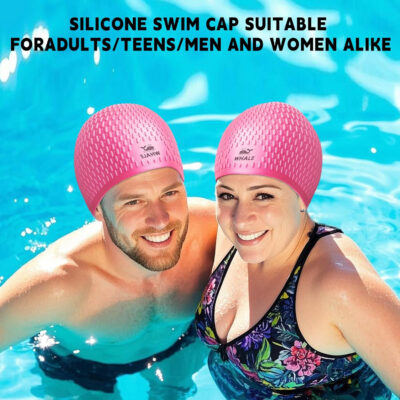 689c55e74b61f9c37715a290edaaa44383083f8f0f86c2cd87f21.jpg Large Swim Cap Silicone Swim Cap Keep Your Hair Dry While Swimming