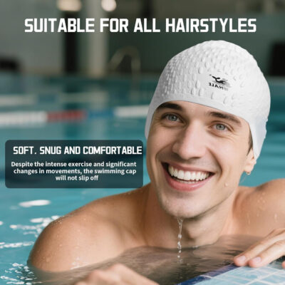 689c55f299c7f28fd0fe2d5d5a5f0639ceaa5cb5c01b251e446f1.jpg Large Swim Cap Silicone Swim Cap Keep Your Hair Dry While Swimming