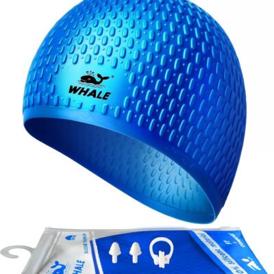 689c55fbcd332dfc7b31890a57f89d067bb6c409245afee11b8f4.jpg Large Swim Cap Silicone Swim Cap Keep Your Hair Dry While Swimming