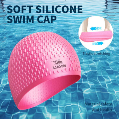 Large Swim Cap Silicone Swim Cap Keep Your Hair Dry While Swimming