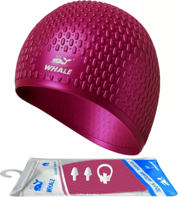 689c56227825019a5a7683c0f2015ec6b979b0c1617ae719eddf4.jpg Large Swim Cap Silicone Swim Cap Keep Your Hair Dry While Swimming