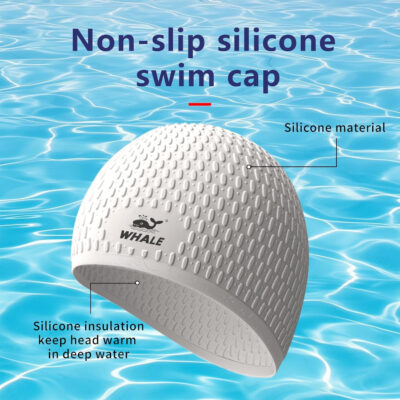 Large Swim Cap Silicone Swim Cap Keep Your Hair Dry While Swimming