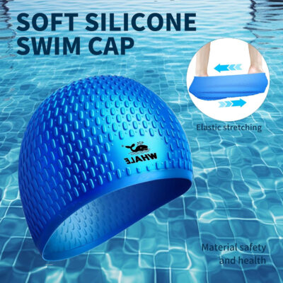 Large Swim Cap Silicone Swim Cap Keep Your Hair Dry While Swimming