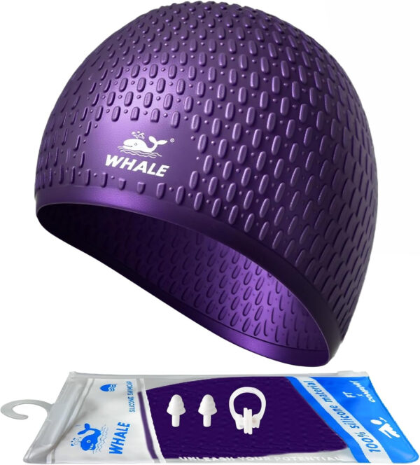 Large Swim Cap Silicone Swim Cap Keep Your Hair Dry While Swimming