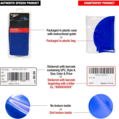 Speedo Elastomeric Solid Silicone Swim Cap