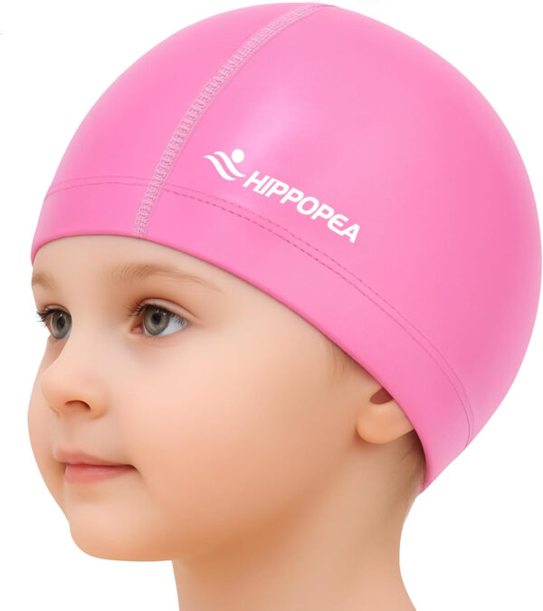 689c61011ecc227d3b89935d971e4614ed316f3dd686f3f5d0f2e.jpg Water Resistant Fabric Swim Cap with PU Coating Layer - Elastic Cloth Swimming Cap, Breathable, Lightweight & Comfortable for Women Men Boy Girl