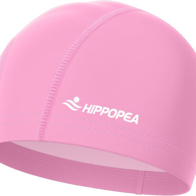 689c610e18d4bd8189d6de73ecd0a69de0a88609796e5116baef2.jpg Water Resistant Fabric Swim Cap with PU Coating Layer - Elastic Cloth Swimming Cap, Breathable, Lightweight & Comfortable for Women Men Boy Girl