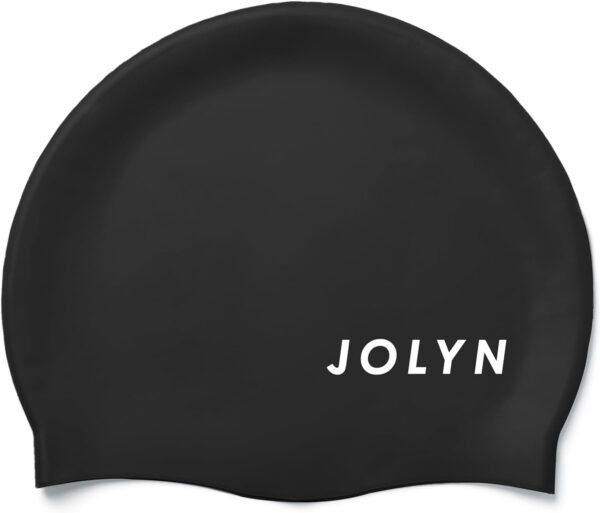 689c62cfc4a0acdc7cbc138d68502b8a5313325e0de14047db9a7.jpg JOLYN Classic Unisex Silicone Swim Cap for Adult Women and Men, Hair Protection, Intensive Training Comfortable Non-Slip Swimming Cap