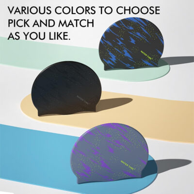 689c64564def213b76d5fc87658dbe1391b432fc5b9005e33f876.jpg WATERTIME Swim Caps for Women Waterproof hat Comfortable Bathing Adult Cap Silicone Swimming Hat for Long Hair
