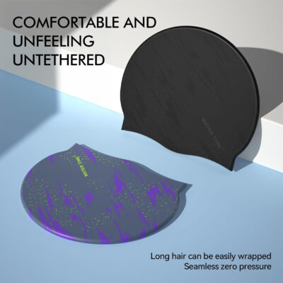 689c6459d79d762da531aaea88a2ddb3f0a59c5180e147f665d2a.jpg WATERTIME Swim Caps for Women Waterproof hat Comfortable Bathing Adult Cap Silicone Swimming Hat for Long Hair