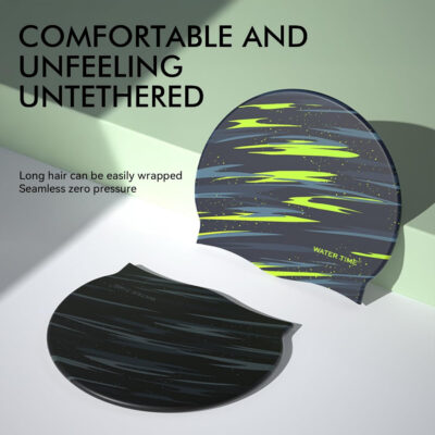 689c6460b8bd2c139efaecad8882edb31021f34e522d834b39a3e.jpg WATERTIME Swim Caps for Women Waterproof hat Comfortable Bathing Adult Cap Silicone Swimming Hat for Long Hair