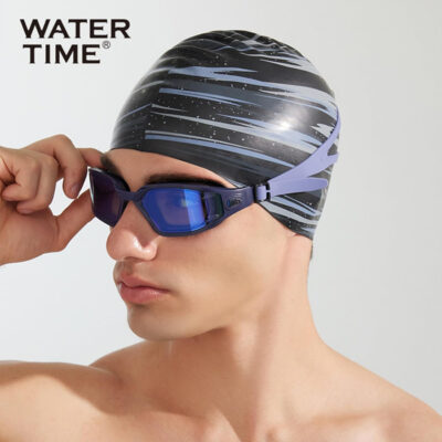 689c6469ec7fca18355c0fb14fcbf5860093b685b7e966bd4010a.jpg WATERTIME Swim Caps for Women Waterproof hat Comfortable Bathing Adult Cap Silicone Swimming Hat for Long Hair