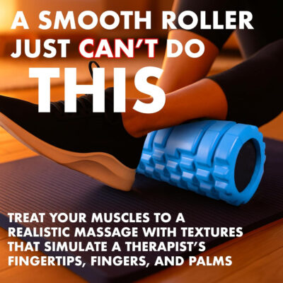 689c654d202c44a30fd66b81e944d9647aeffb0315932cbf086e3.jpg 321 STRONG Foam Roller - Medium Density Deep Tissue Massager for Muscle Massage and Myofascial Trigger Point Release, with 4K eBook