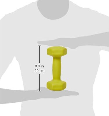 Amazon Basics Neoprene Dumbbell Hand Weights for Exercise and Muscle Toning
