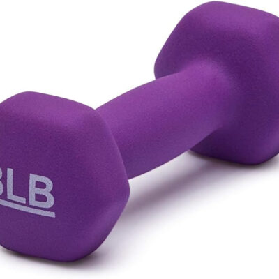 Amazon Basics Neoprene Dumbbell Hand Weights for Exercise and Muscle Toning
