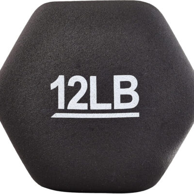 Amazon Basics Neoprene Dumbbell Hand Weights for Exercise and Muscle Toning