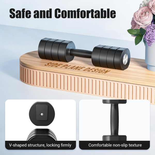 689c67226c29b4bd20e8813410b4c16ad43baf20a9322ac3e6b20.jpg MERACH Dumbbell Set of 2, Adjustable Weight, Anti-slip Handle, Macaron Colors, Each 2.2/4.4/6.6/8.8 lbs, 4 in 1 Hand Weights for Women at Home