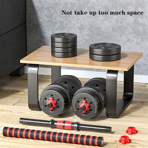 689c677fbf9716ff7a7064a3ab8d0a4fe083aaa3a59361178fb11.jpg Adjustable-Dumbbells-Sets,Free Weights-Dumbbells Set of 2 Convertible To Barbell A Pair of Lightweight for Home Gym,Women and Men Equipment