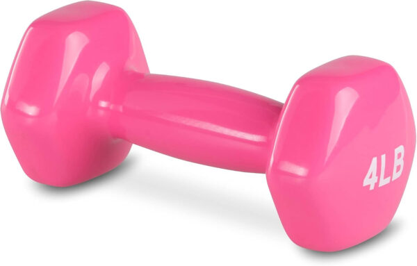 Amazon Basics Vinyl Coated Dumbbell Hand Weights