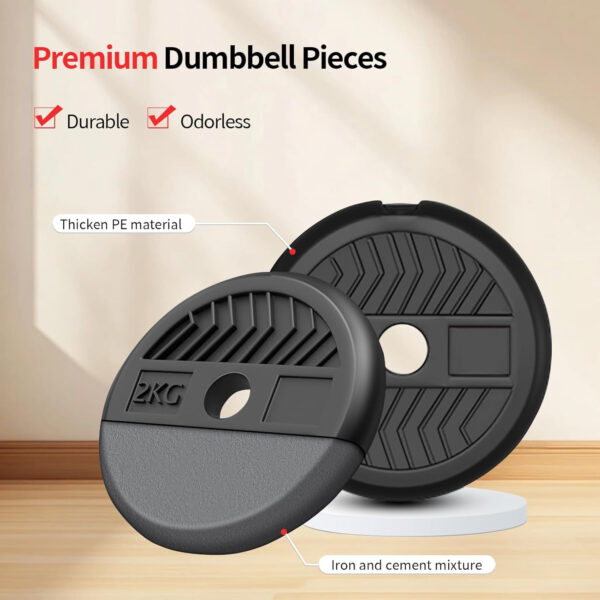 689c6a958efd2b6fcd85274d394a68cbb48da7e780af28eed85b9.jpg Adjustable Dumbbells,20/30/40/60/80lbs Free Weight Set with Connector, 4 in1 Dumbbells Set Used as Barbell/Kettlebells/Push up Stand, Fitness Workout Equipment for Home Gym for Youth,Women/Men