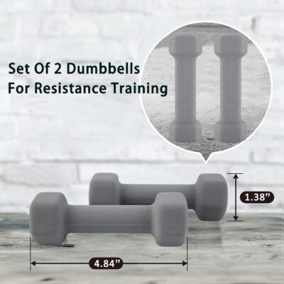 689c6e8f65434c3c97f1965685bcafd5d9baa69c13179ae27714e.jpg Saorzon Dumbbells Set of 2 Exercise Fitness Dumbbell for Home Gym Free Weights Hand Hex Dumb Bells