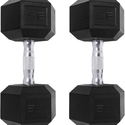 689c6eb775a5f247be114665ed1a6206b0a77a4be726b70156c78.jpg Saorzon Dumbbells Set of 2 Exercise Fitness Dumbbell for Home Gym Free Weights Hand Hex Dumb Bells