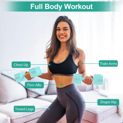 689c6ef4aa5b1cb41c34a6bdfdee43eca667ed5dfcbbaedb7ffa6.jpg 22LBS Adjustable Dumbbells Set, Hand Weights Sets with 5 Levels 3lb, 5lb, 7lb, 9lb, 11lb, Adjustable Weight Dumbbells for Women/Men Home Gym Full Body Workout