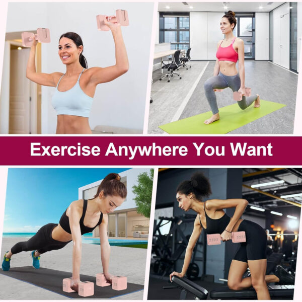 689c6f0f2ce28b1aa6ba26108c8591ad4612f94c4a3f39f67192c.jpg 22LBS Adjustable Dumbbells Set, Hand Weights Sets with 5 Levels 3lb, 5lb, 7lb, 9lb, 11lb, Adjustable Weight Dumbbells for Women/Men Home Gym Full Body Workout