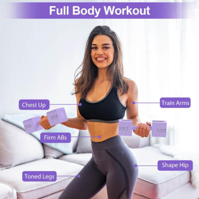 689c6f19aaba4b9fc6d56511a51754cb95bb4df58159b96beaca9.jpg 22LBS Adjustable Dumbbells Set, Hand Weights Sets with 5 Levels 3lb, 5lb, 7lb, 9lb, 11lb, Adjustable Weight Dumbbells for Women/Men Home Gym Full Body Workout