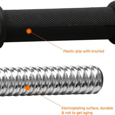 689c6f2f857087ab504d35150b2ccea5ed6c8430367a474a94080.jpg Yaheetech Adjustable Dumbbells Weight Set Dumbbell Weights Exercise & Fitness Equipment w/ 4 Spinlock Collars for Women & Men Home Gym Strength Training