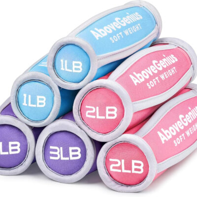 689c709d29952e3c6e1c71a7a4abaf1c94cf4c5f5412861b94efc.jpg Hand Weights for Women Men, Soft Dumbbells Set of 6(1lb 2lb 3lb Each Pack) for Dumbbell Walking Weight Sets with Hand Strap, Pink Weights for Workout Running, Pilates, Yoga, Jogging and Physical Therapy, Gifts for Women