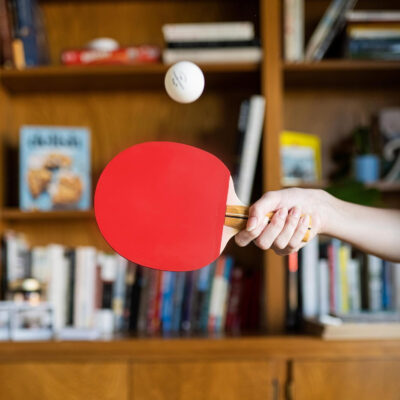 PRO SPIN Ping Pong Paddles - High-Performance Set with Premium Table Tennis Rackets, 3-Star Ping Pong Balls, Compact Storage Case | Professional Quality Ping Pong Paddle Set | Indoor & Outdoor Games